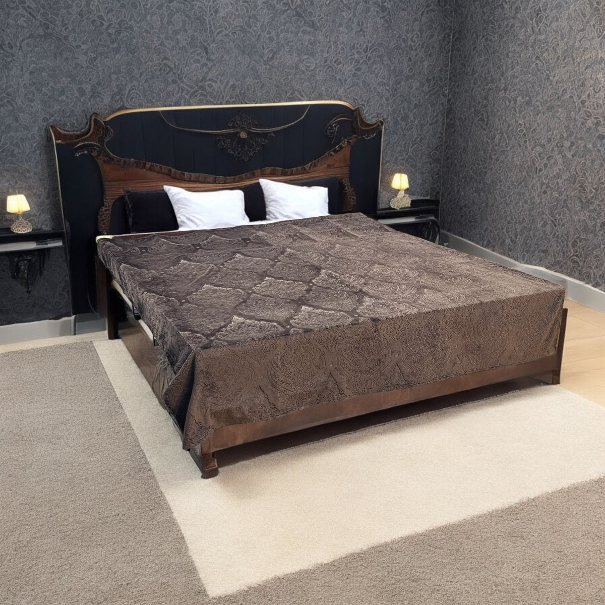 Fleece Double Bed 1 Ply Blanket
