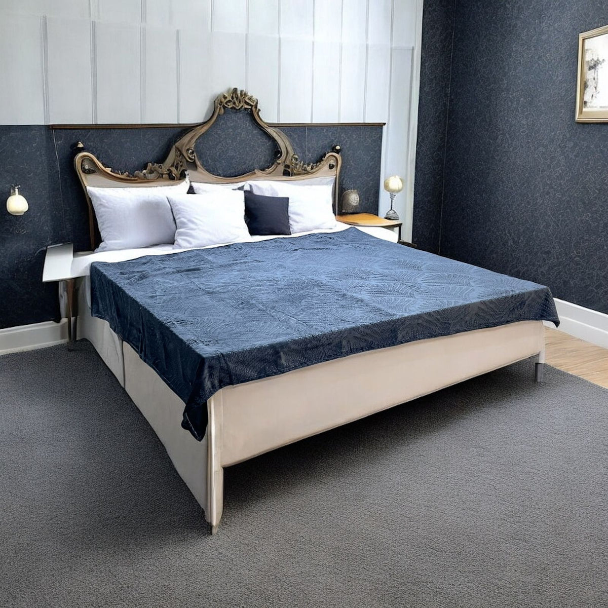 Fleece Double Bed 1 Ply Blanket