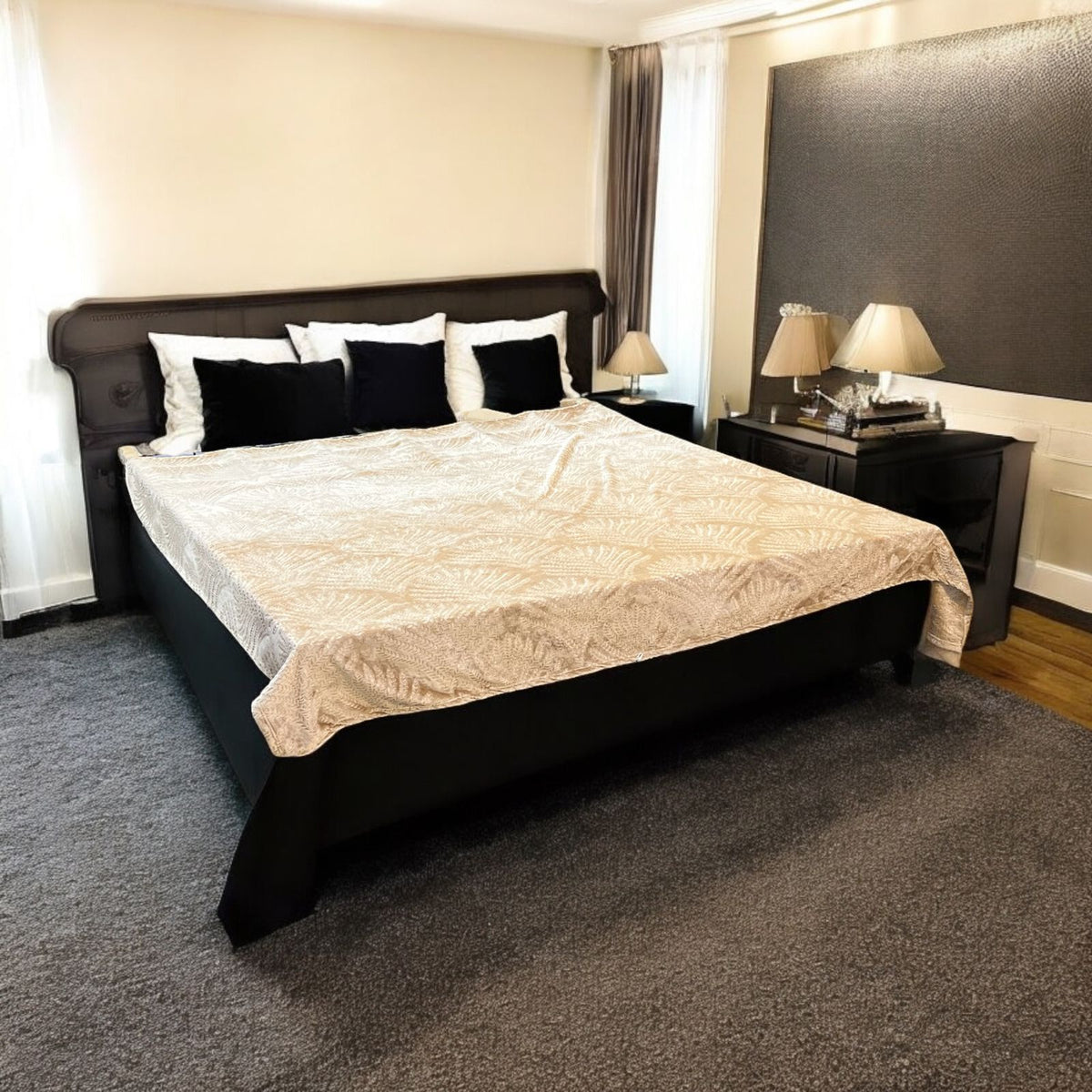 Fleece Double Bed 1 Ply Blanket