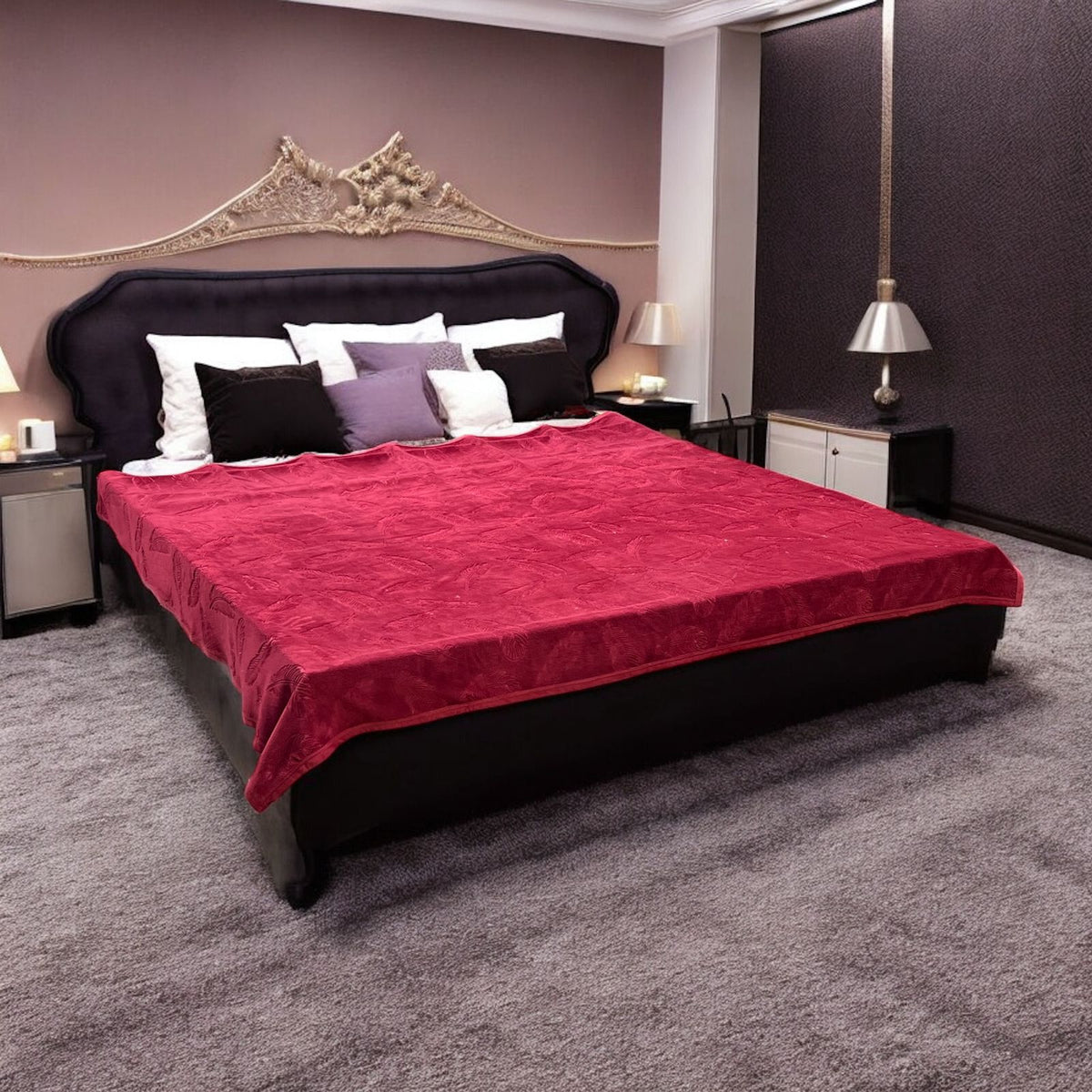 Fleece Double Bed 1 Ply Blanket