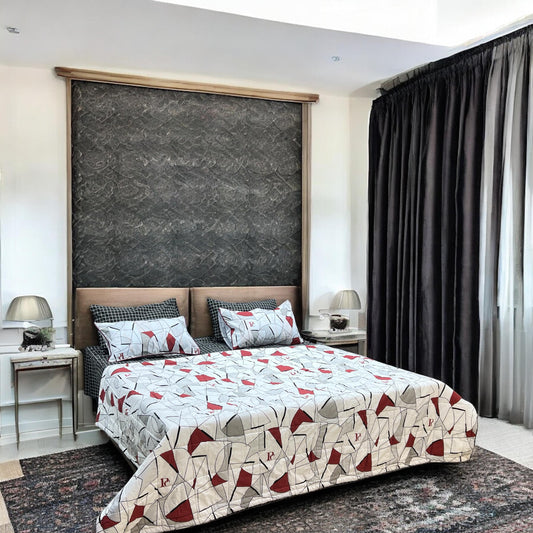 Cotton 6 pcs comforter set