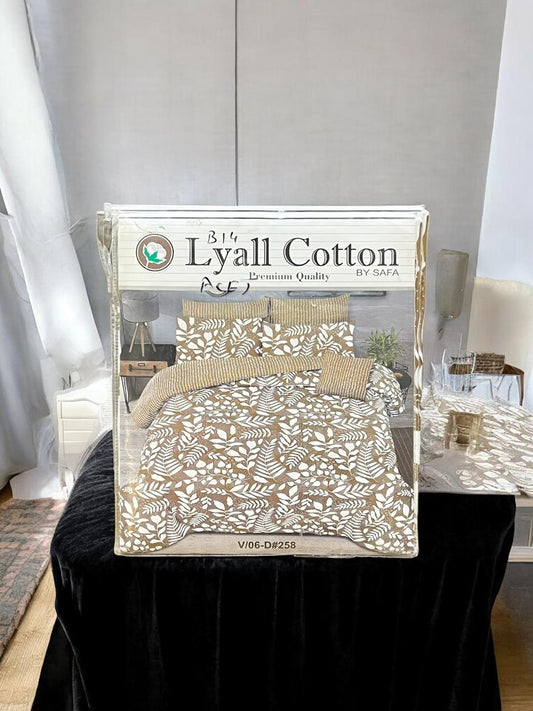 Cotton Bed Sheet 3pc: