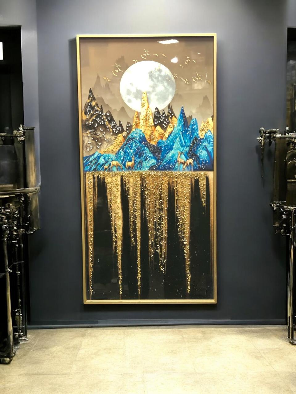 Elegant wall painting,