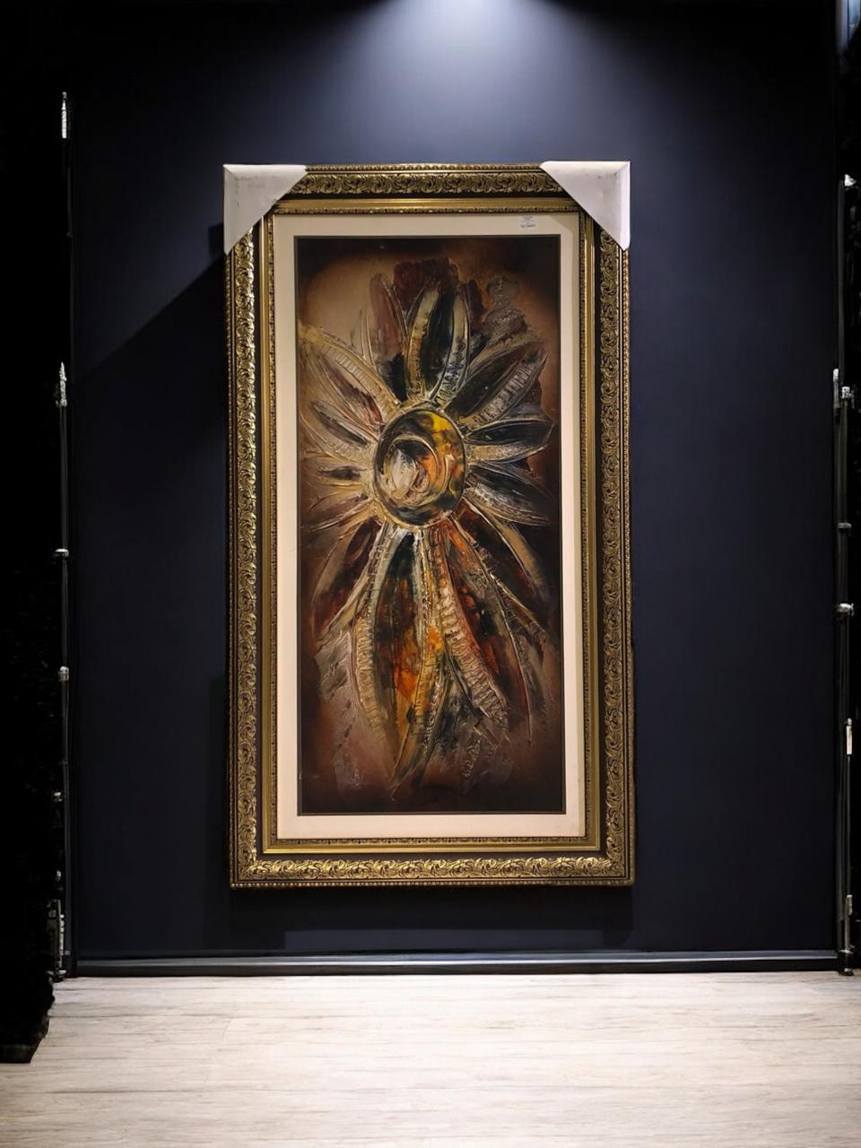 Elegant wall painting, size 24x48 inches.