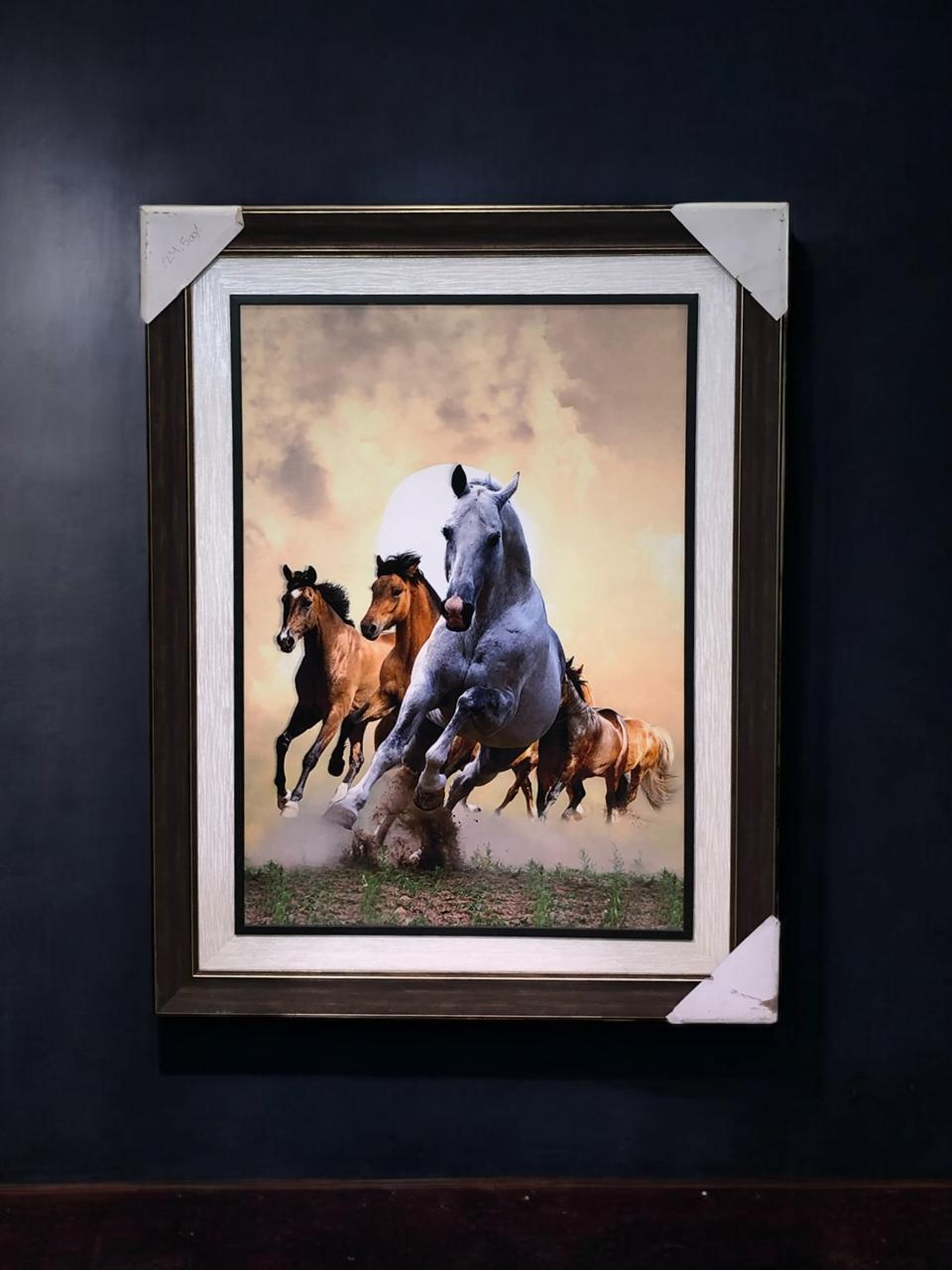 Elegant wall painting, size 12x38 inches.