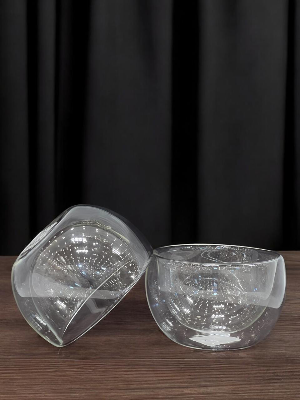 Double wall bowl each