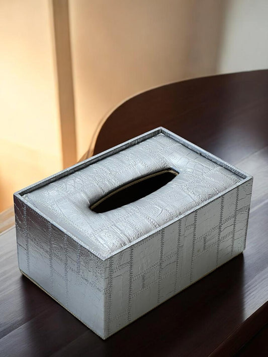 Leather Tissue box (large)