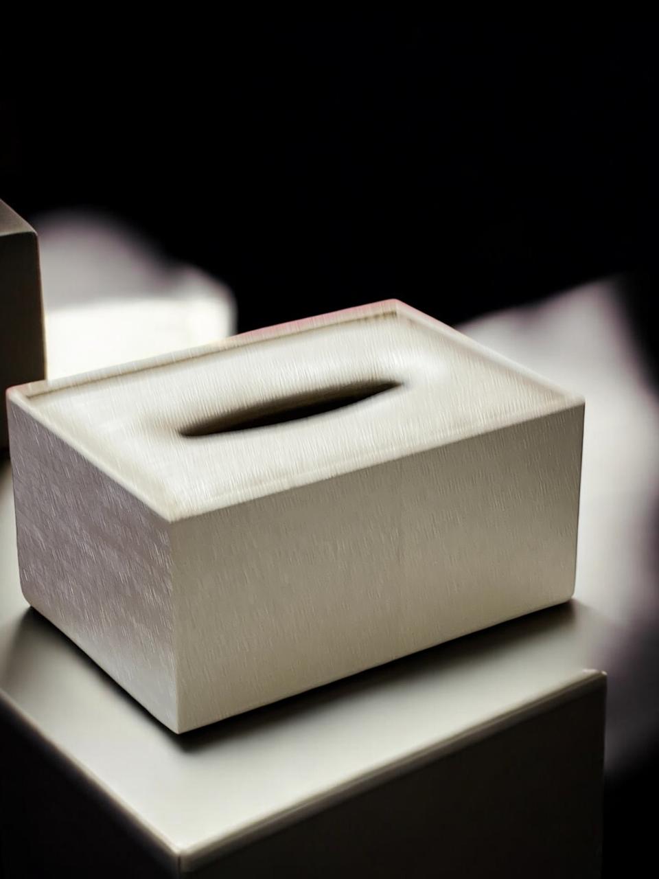 Leather Tissue box (large)