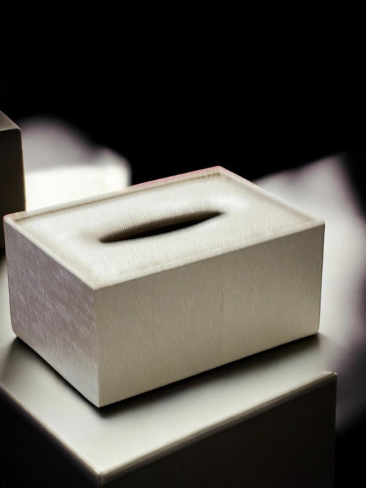 Leather Tissue box (large)