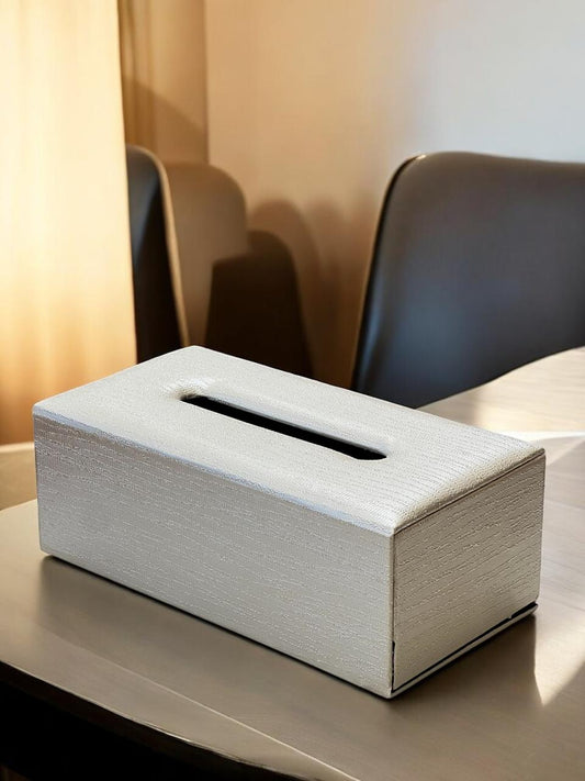 Leather Tissue box (large)