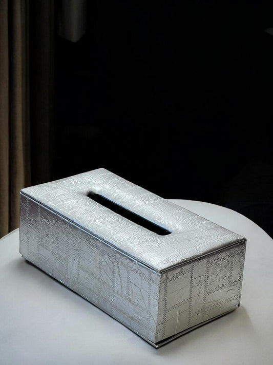 Leather Tissue box (large)