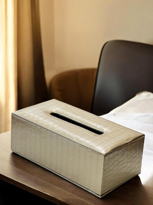 Leather Tissue box (large)