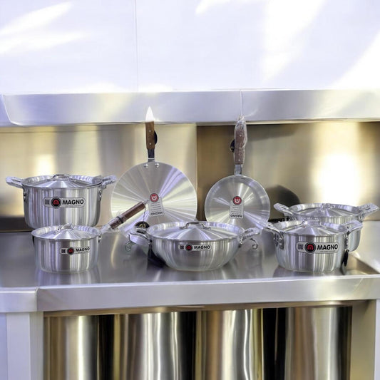 Magno Silver steel 15 pcs set