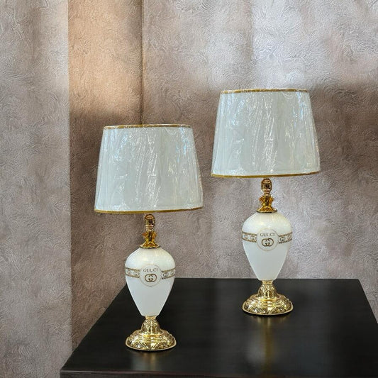 Lamps pair with shade