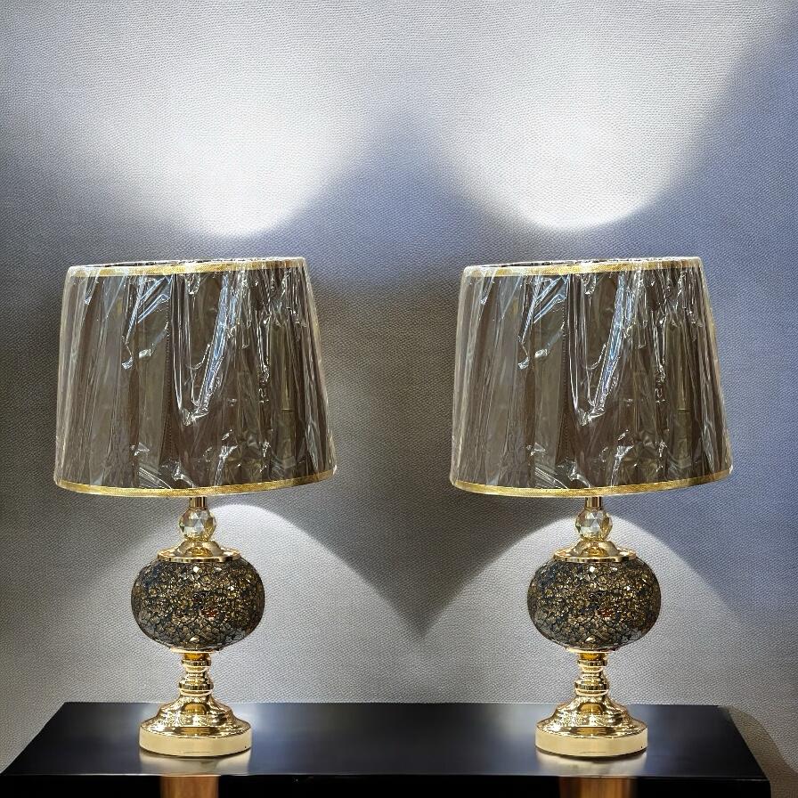 Lamp pair with shade