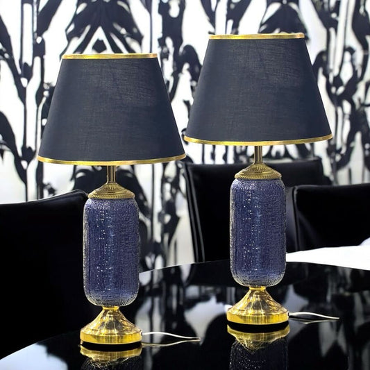 Lamp pair with shade