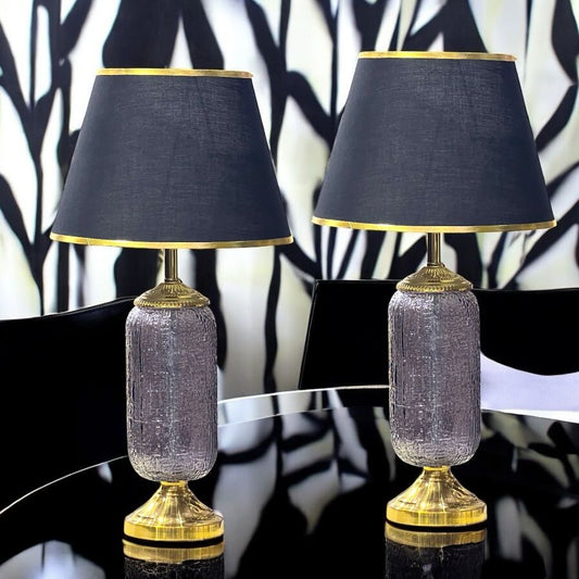 Lamp pair with shade