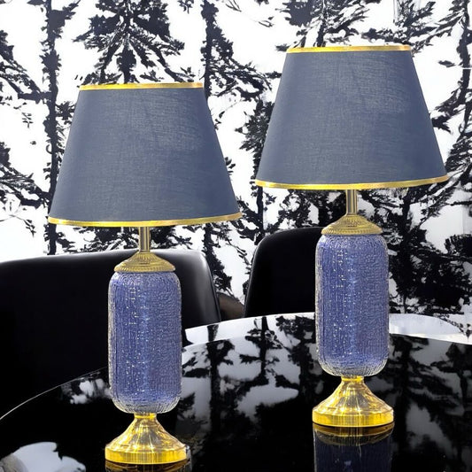 Lamp pair with shade