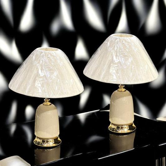 Lamps pair with shade