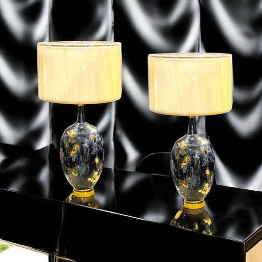 lamp pair with shade