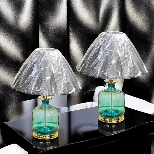 Lamps pair with shade