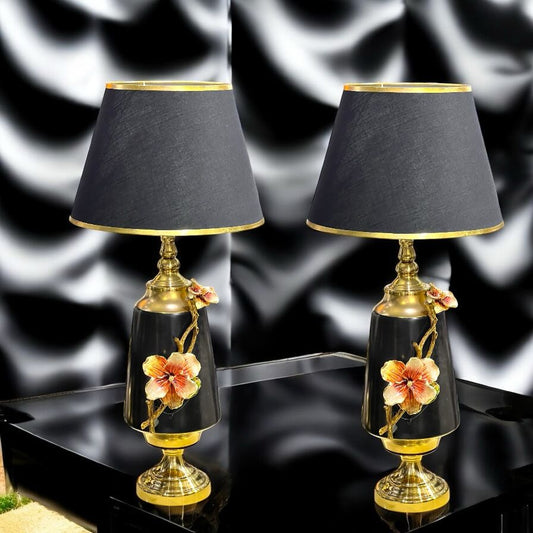 lamp pair with shade