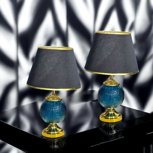 lamp pair with shade