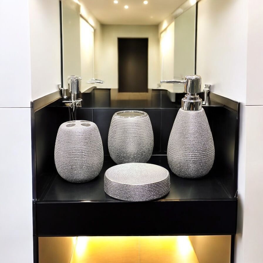 Ceramic Bathroom  set 4pc