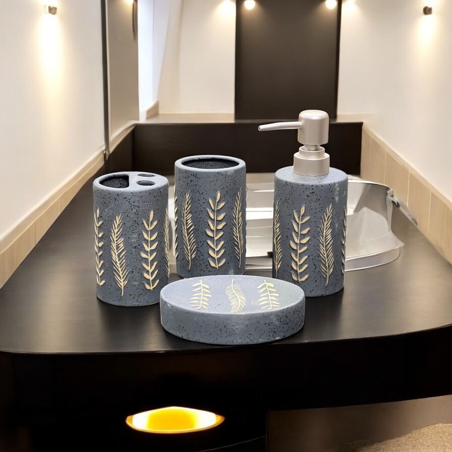 Ceramic Bathroom  set 4pc