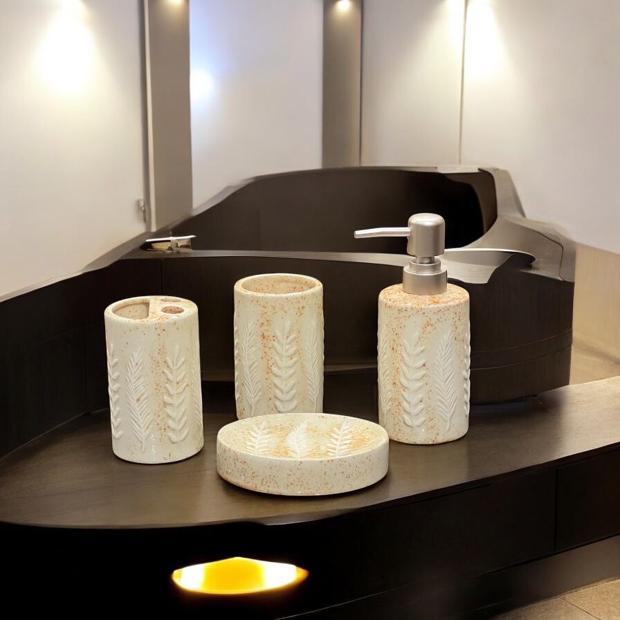 Ceramic Bathroom  set 4pc