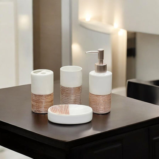 Ceramic Bathroom  set 4pc