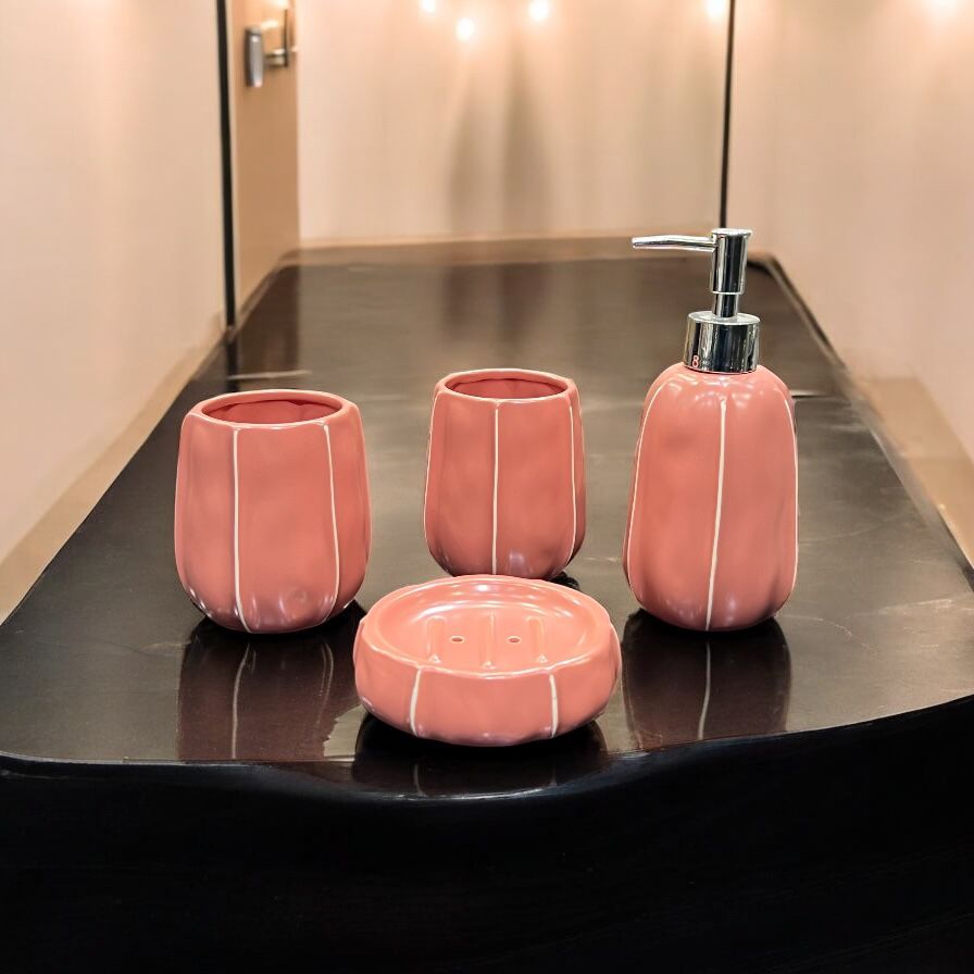 Ceramic Bathroom  set 4pc