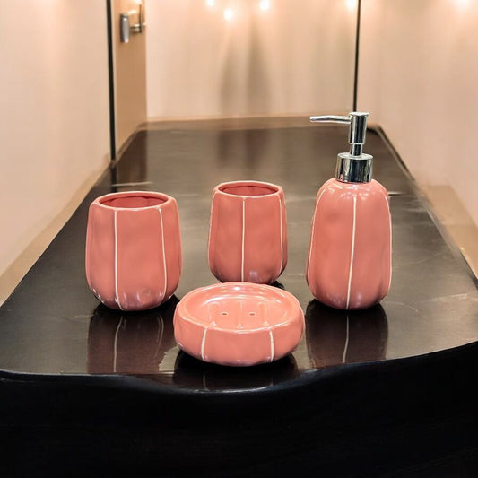 Ceramic Bathroom  set 4pc