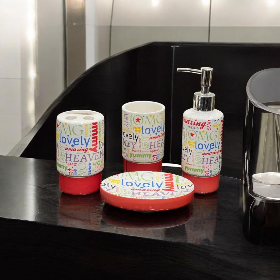 Ceramic Bathroom  set 3pc