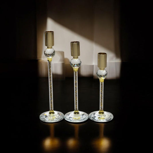 Metal candle stand 3pcs set