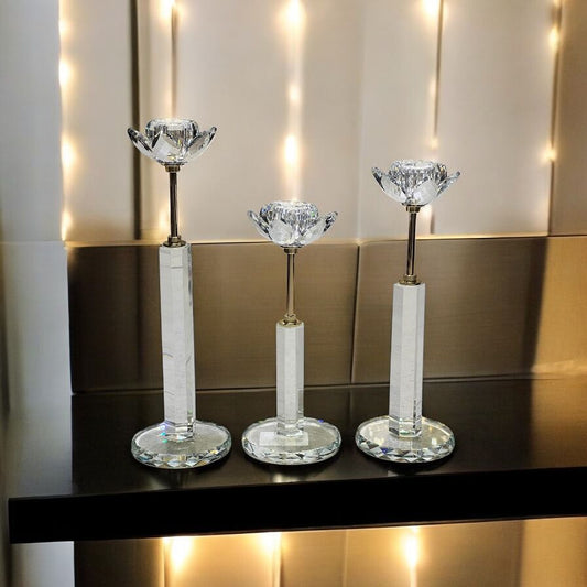 Metal candle stand 3pcs set