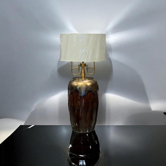 Lamp with shade