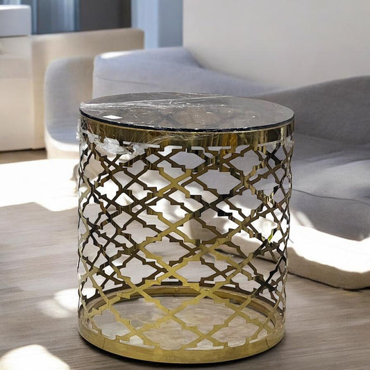 center table with a glass top