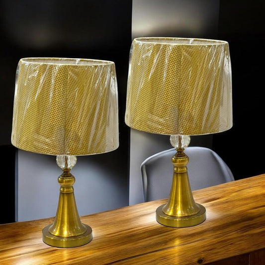 Lamp pair with shade