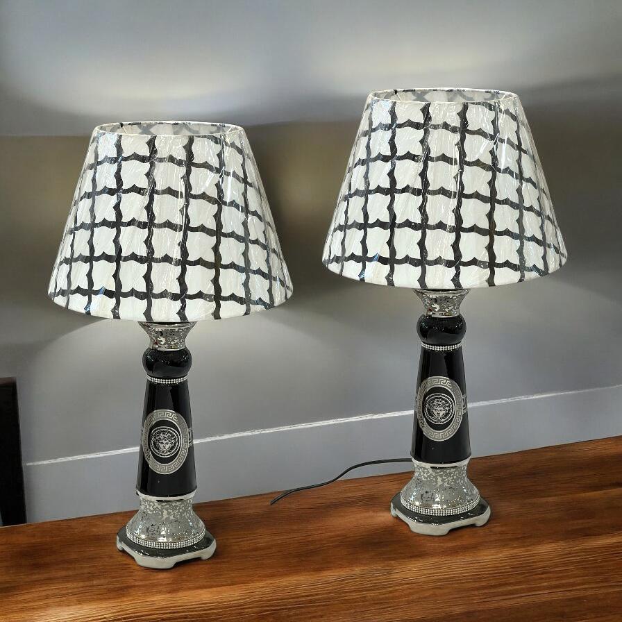 Lamp pair with shade