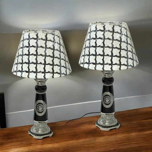 Lamp pair with shade