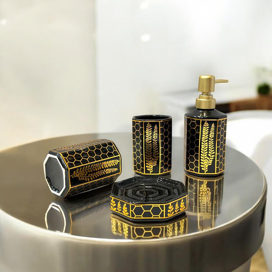 Bathroom set 4 pcs
