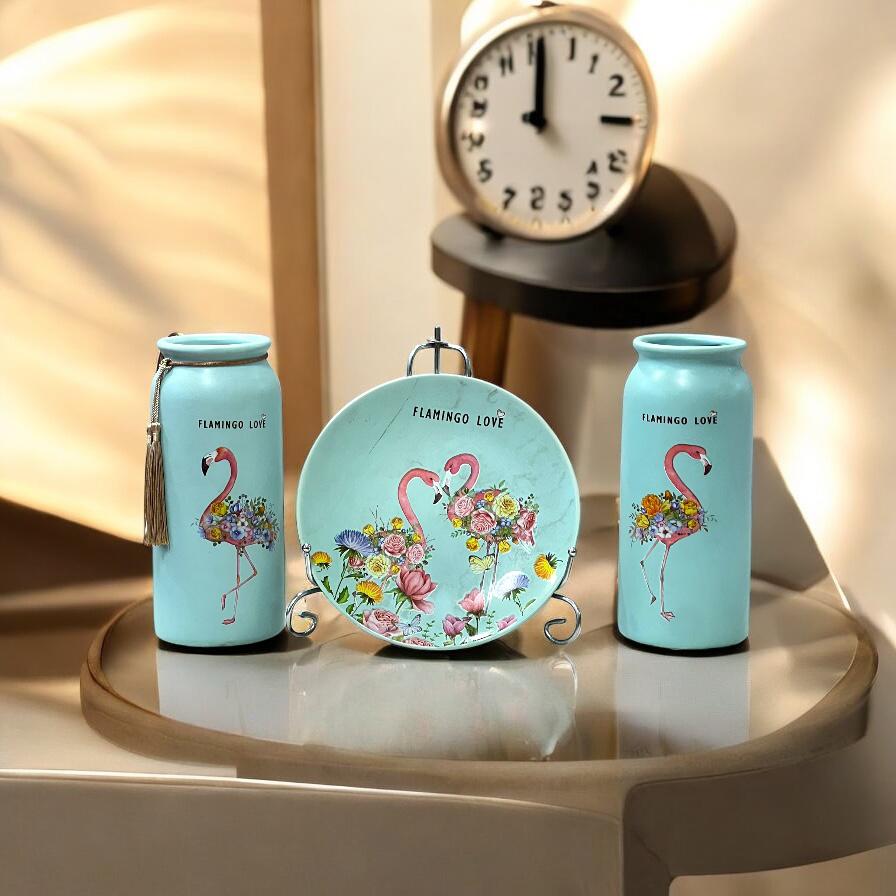 3 pc vase set