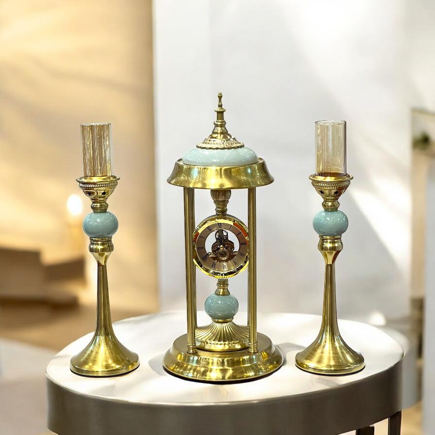 Table clock 3 pc set