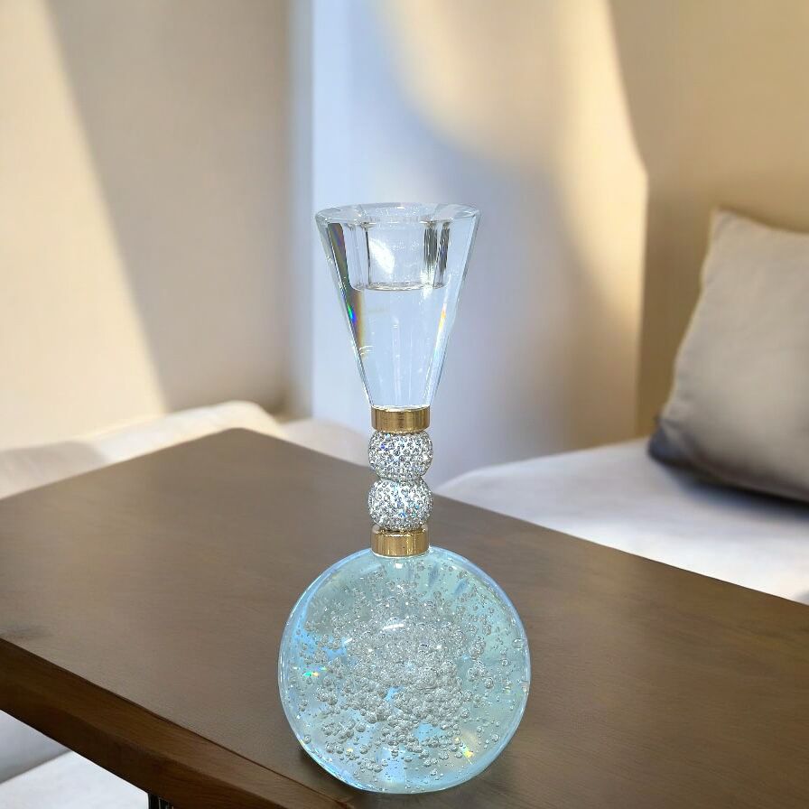 crystal candle stand (small)
