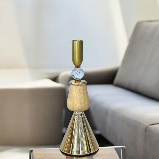 Wooden candle stand (small)