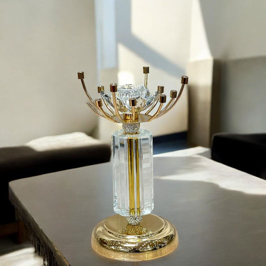 crystal candle holder