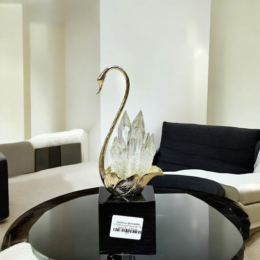 Crystal swan (medium)