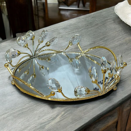 Crystal Perfume tray (large)