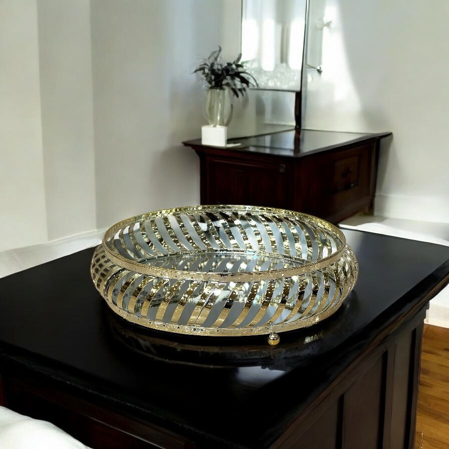 Perfume tray round (large)